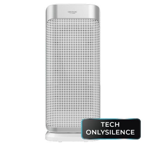 5311 Calefactor vertical sin aspas ReadyWarm 8200 Bladeless de Cecotec color blanco y negro con mando a distancia