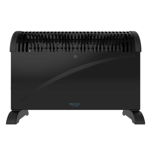 Calefactor vertical sin aspas ReadyWarm 8200 Bladeless de Cecotec color blanco y negro con mando a distancia