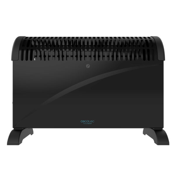 Calefactor vertical sin aspas ReadyWarm 8200 Bladeless de Cecotec color blanco y negro con mando a distancia
