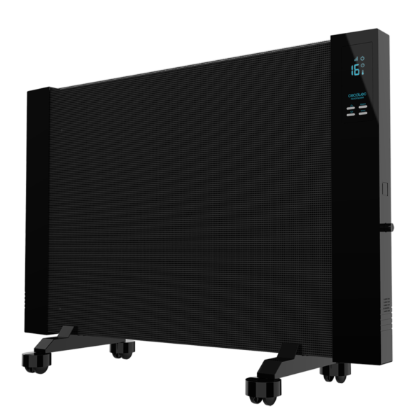 Radiador de aceite Cecotec ReadyWarm 7000 Space de 7 módulos y 1500 W con ruedas y recogecables