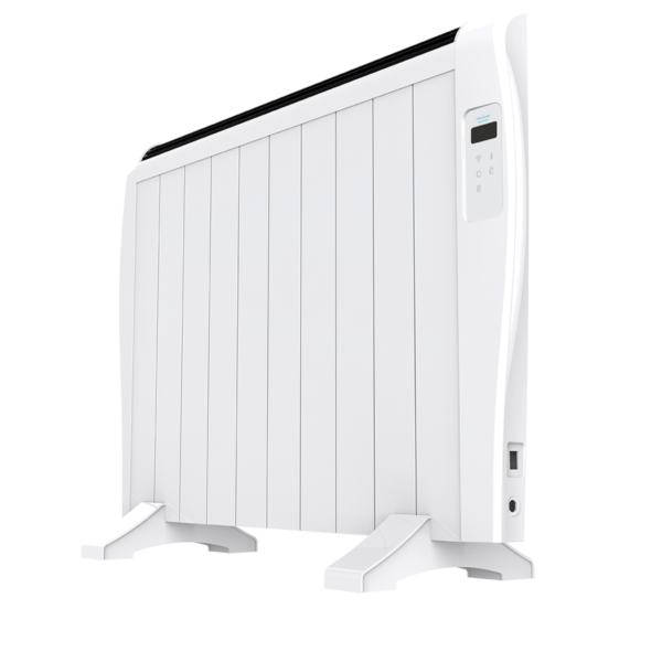 5375 Calefactor vertical sin aspas ReadyWarm 8200 Bladeless de Cecotec color blanco y negro con mando a distancia