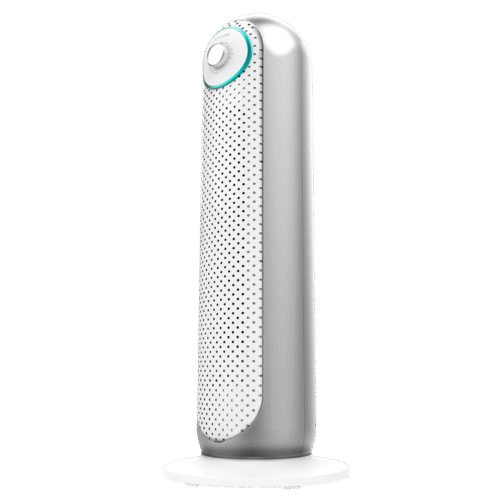 5825 Calefactor vertical sin aspas ReadyWarm 8200 Bladeless de Cecotec color blanco y negro con mando a distancia