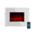 Calefactor vertical sin aspas ReadyWarm 8200 Bladeless de Cecotec color blanco y negro con mando a distancia