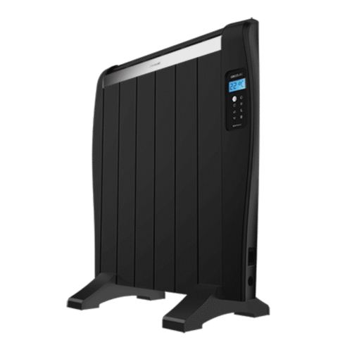 5893 Calefactor vertical sin aspas ReadyWarm 8200 Bladeless de Cecotec color blanco y negro con mando a distancia