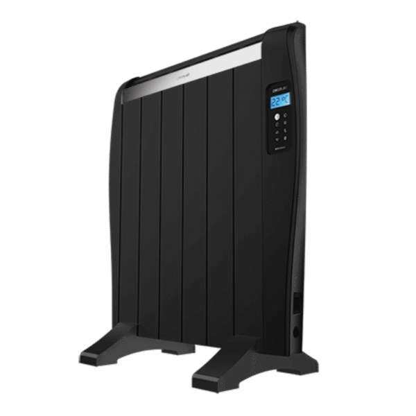 5893 Calefactor vertical sin aspas ReadyWarm 8200 Bladeless de Cecotec color blanco y negro con mando a distancia