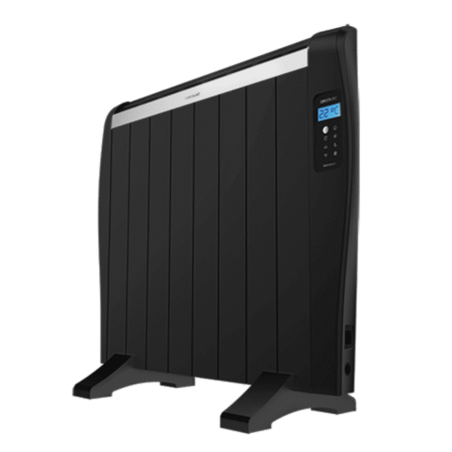 5894 Calefactor vertical sin aspas ReadyWarm 8200 Bladeless de Cecotec color blanco y negro con mando a distancia