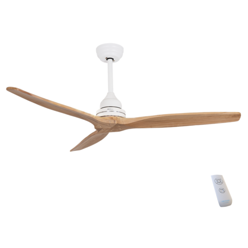 5950 Ventilador de techo EnergySilence 4800 Light White con luz LED encendida y mando a distancia