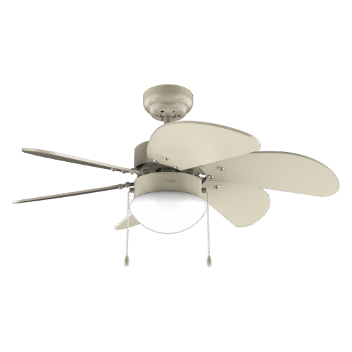 Ventilador de techo EnergySilence Aero 3600 Vision Full SunLight con aspas de madera y lámpara central