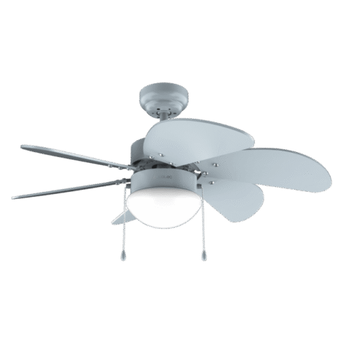 Ventilador de techo EnergySilence Aero 3600 Vision Full SunLight con aspas de madera y lámpara central