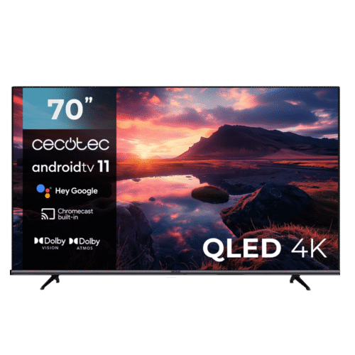 CECOTEC-2617 Televisor Cecotec 75 pulgadas ALU30075 4K UHD Android TV frontal