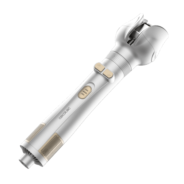 Imagen 3 Cepillo de aire Cecotec CeramicCare 6in1 Gyro de 1100W. Moldea, riza y seca con 6 cabezales intercambiables y tecnología rotativa para resultados profesionales.