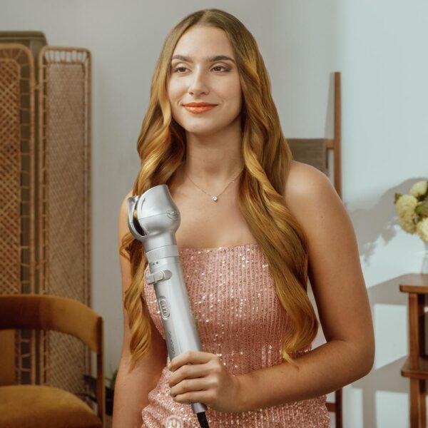 Imagen 4 Cepillo de aire Cecotec CeramicCare 6in1 Gyro de 1100W. Moldea, riza y seca con 6 cabezales intercambiables y tecnología rotativa para resultados profesionales.