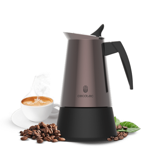 Vista frontal del microondas digital Cecotec Proclean 2500 con panel de control táctil y mando giratorio