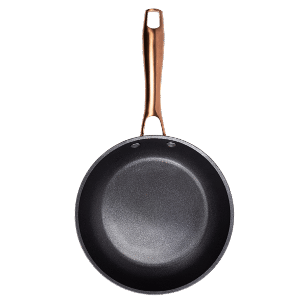 Vista frontal del Set de 6 cuchillos Cecotec Swiss Chef color negro con hojas de acero inoxidable y revestimiento cerámico en su caja original