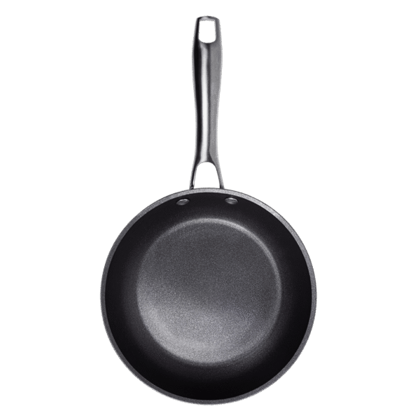 1285-Imagen-2 Imagen 2 Sartén de 20 cm Cecotec Polka Fantasy en aluminio forjado. Revestimiento antiadherente Whitford Eterna y mango de acero inoxidable. Apta para inducción.