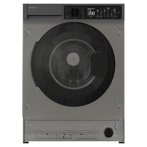 Imagen 2 Lavadora integrable Cecotec Bolero DressCode 750 BI Inverter A con capacidad de 7 kg, 1200 rpm, 15 programas y motor Inverter Plus. Eficiencia energética A.
