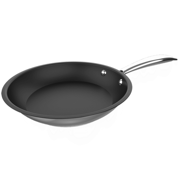 1290 Vista frontal del Set de 6 cuchillos Cecotec Swiss Chef color negro con hojas de acero inoxidable y revestimiento cerámico en su caja original