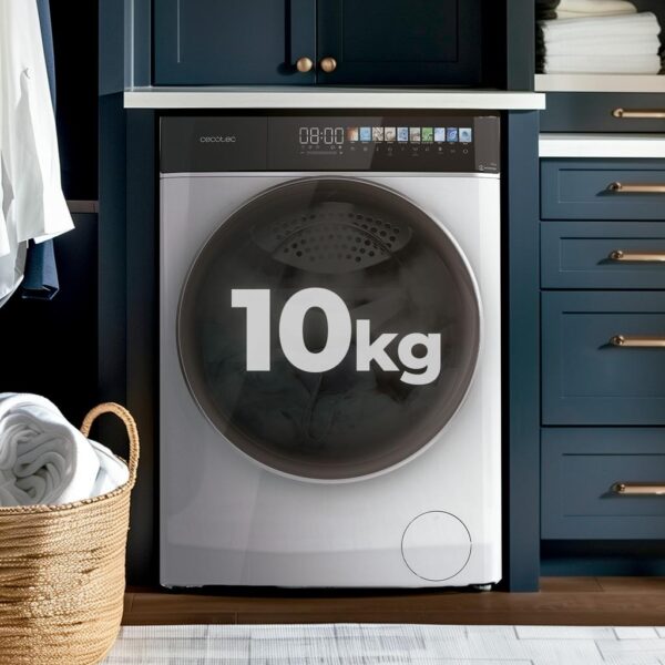 Imagen 6 Lavadora CECOTEC Bolero DressCode 10900 Autodose. Capacidad 10 kg, 1400 rpm, pantalla FullColor de 10,3 pulgadas, Motor Inverter Plus y clase energética A.