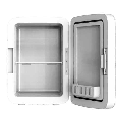 Imagen 2 Mini frigorífico Cecotec Bolero MiniCooling 10L Bahamas Mint con función frío y calor (7-65ºC) y conexión 12V/220V, ideal para coches, caravanas y oficinas.