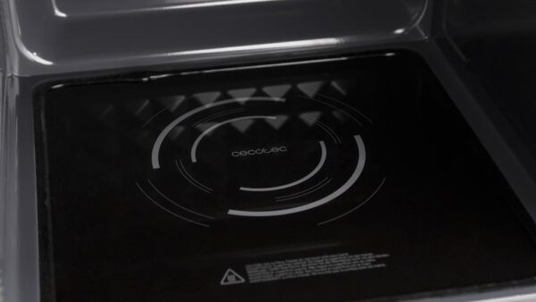 Imagen 5 Microondas sin plato de 23L con 800W y tecnología Flatbed. Dispone de 8 funciones preconfiguradas, panel táctil y temporizador de 95 min en elegante color negro.
