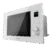Vista frontal del microondas digital Cecotec Proclean 2500 con panel de control táctil y mando giratorio