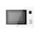 Imagen 2 Microondas encastrable de 21L con grill, 1200 W y panel táctil. Diseño en blanco con revestimiento cerámico y 8 funciones preconfiguradas para tu cocina.