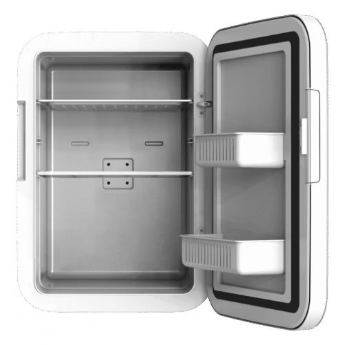 Imagen 2 Mini frigorífico Bolero MiniCooling 20L Bahamas Pink con función frío/calor (7-65 ºC). Conexión 12V/220V ideal para coches, caravanas y uso doméstico.