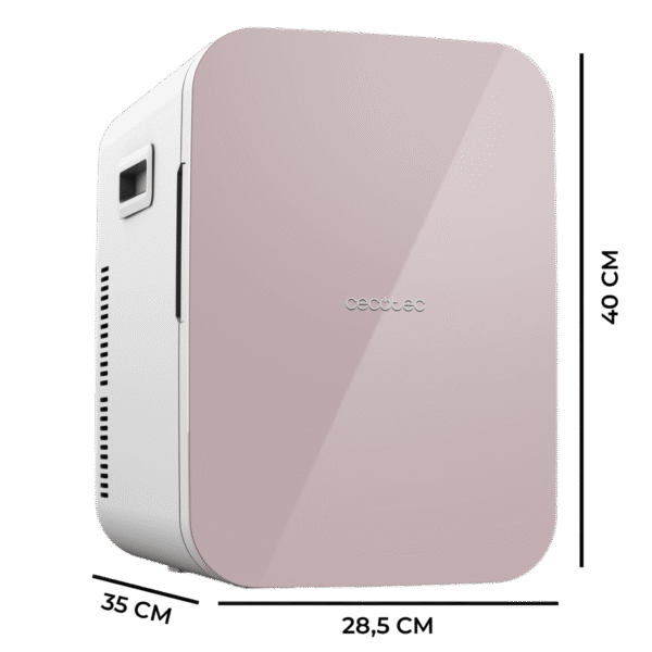 139-Imagen-3 Imagen 3 Mini frigorífico Bolero MiniCooling 20L Bahamas Pink con función frío/calor (7-65 ºC). Conexión 12V/220V ideal para coches, caravanas y uso doméstico.