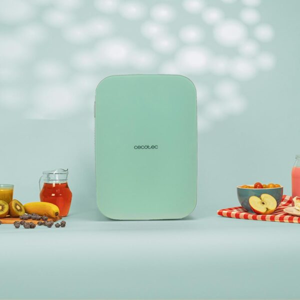 Imagen 5 Frigorífico mini Bolero MiniCooling 20L Bahamas Mint con función frío y calor. Compatible con 12V y 220V, ideal para coches, caravanas, oficinas y viajes.