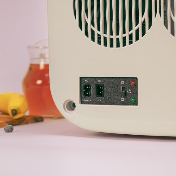 Imagen 8 Frigorífico portátil Bolero MiniCooling 25L Bahamas Pink. Enfría hasta 7ºC y calienta hasta 65ºC. Compatible con 12V y 220V para coches, caravanas y hogar.