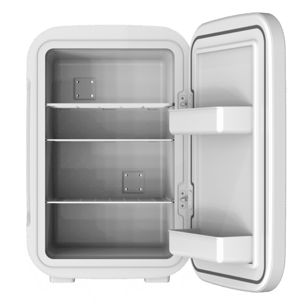 Imagen 2 Mini frigorífico Bolero MiniCooling 25L Bahamas Black. Función frío/calor (7-65 ºC) y conexión 12V/220V. Ideal para viajes, coches, caravanas y uso doméstico.