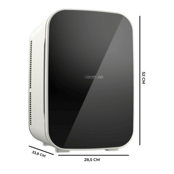 Imagen 3 Mini frigorífico Bolero MiniCooling 25L Bahamas Black. Función frío/calor (7-65 ºC) y conexión 12V/220V. Ideal para viajes, coches, caravanas y uso doméstico.