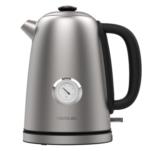 1455-Imagen-2 Imagen 2 Hervidor Thermosense 620 Vintage de 1,7L y 2200W. Acero inoxidable, medidor de temperatura y base 360º. Diseño retro elegante y funcional para tu cocina.