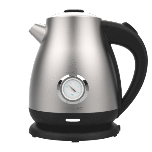 1458-Imagen-2 Imagen 2 Hervidor de agua Thermosense 620 Retro Steel de diseño vintage. Capacidad de 1,7 litros, 2200 W de potencia, acero inoxidable y medidor de temperatura.