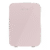 Imagen 4 El Bolero MiniCooling 6L Bahamas Pink es un frigorífico portátil de 6 litros con función frío y calor, compatible con 12V y 220V, ideal para coches y caravanas.