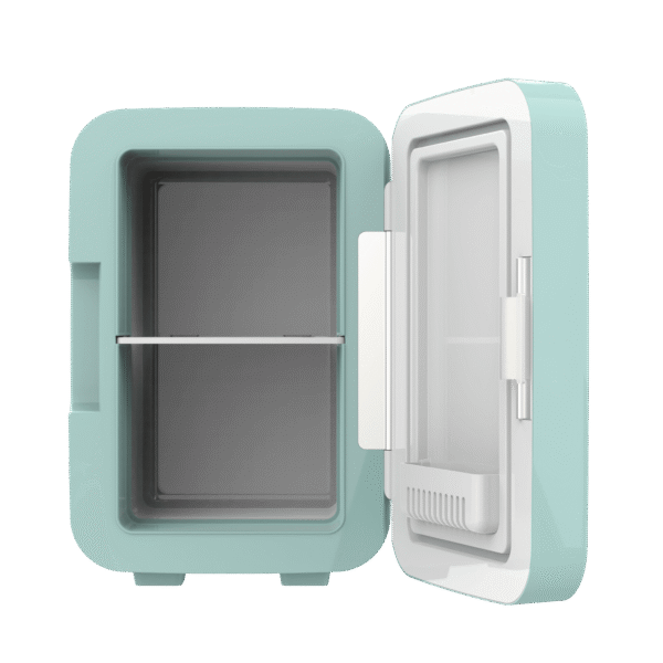 148-Imagen-2 Imagen 2 Mini nevera Bolero MiniCooling 6L Bahamas Mint. Funcionamiento 12V/220V, función frío y calor (5-65ºC), diseño retro compacto ideal para coches y caravanas.