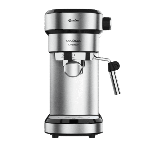 Imagen 2 Cafetera express Cafelizzia Steel con 20 bares de presión y 850 W. Incluye vaporizador orientable para espressos y capuccinos con sistema de Thermoblock.