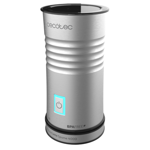 Imagen 2 Espumador de leche Cecotec Power Latte Spume 4000 de 500 W. Prepara espuma perfecta con 3 modos de funcionamiento y base 360º. Ideal para todo tipo de leche.