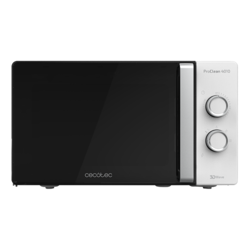 Imagen 2 Microondas Cecotec Proclean 4010 de 23 litros y 700 W de potencia. Su revestimiento interior Ready2Clean facilita la limpieza repeliendo la suciedad.