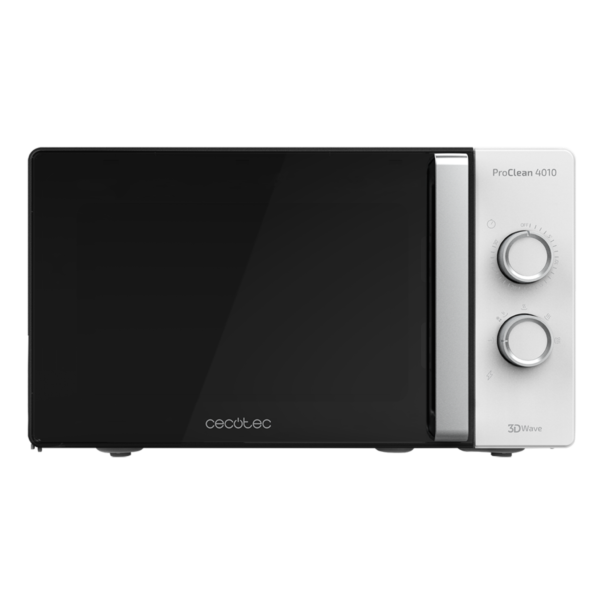 Imagen 2 Microondas Cecotec Proclean 4010 de 23 litros y 700 W de potencia. Su revestimiento interior Ready2Clean facilita la limpieza repeliendo la suciedad.