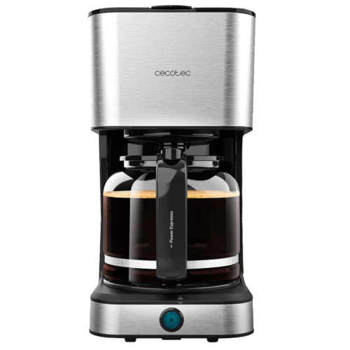 Vista frontal del microondas digital Cecotec Proclean 2500 con panel de control táctil y mando giratorio