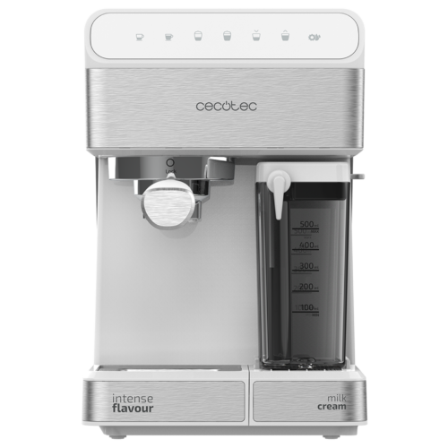 Imagen 2 Cafetera Cecotec Power Instant-ccino 20 Touch Serie Bianca. 1350 W, 20 bares, panel táctil y sistema Thermoblock para espressos y cappuccinos automáticos.