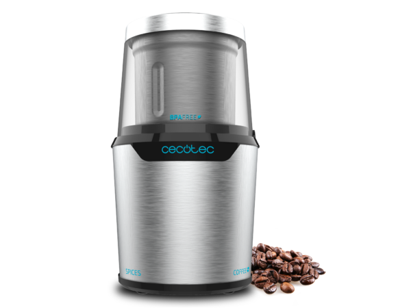 Vista frontal del microondas digital Cecotec Proclean 2500 con panel de control táctil y mando giratorio