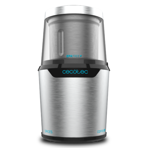 1559-Imagen-2 Imagen 2 El TitanMill 300 DuoClean de Cecotec con 300 W y cuchillas de titanio permite moler café y triturar especias con sus dos vasos intercambiables de 90 g.