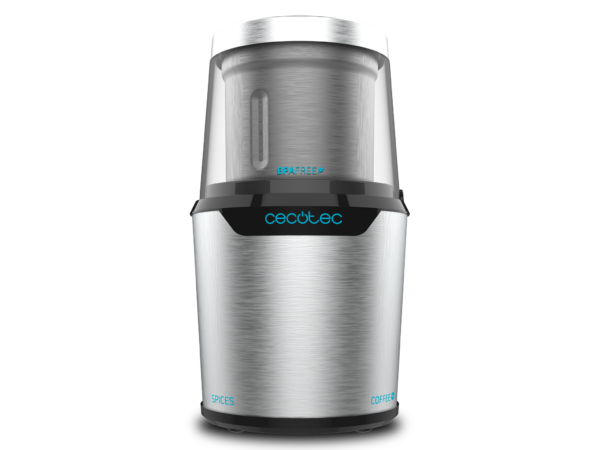 Imagen 2 El TitanMill 300 DuoClean de Cecotec con 300 W y cuchillas de titanio permite moler café y triturar especias con sus dos vasos intercambiables de 90 g.