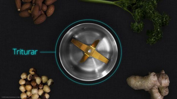 Imagen 7 El TitanMill 300 DuoClean de Cecotec con 300 W y cuchillas de titanio permite moler café y triturar especias con sus dos vasos intercambiables de 90 g.