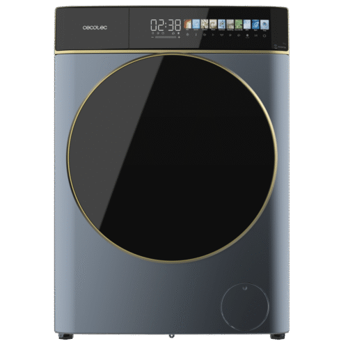 Imagen 2 Lavadora CECOTEC Bolero DressCode 9900 Ice Blue de carga frontal. 9 kg, 1400 rpm, pantalla FullColor 10,3", motor Inverter Plus y eficiencia Clase A.