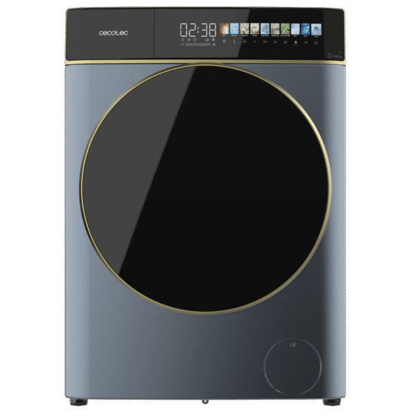 Imagen 2 Lavadora CECOTEC Bolero DressCode 9900 Ice Blue de carga frontal. 9 kg, 1400 rpm, pantalla FullColor 10,3", motor Inverter Plus y eficiencia Clase A.