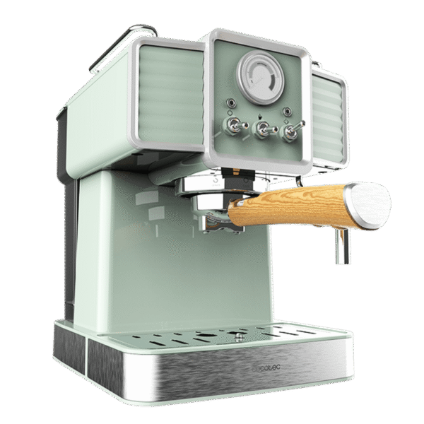 1576 Vista frontal del microondas digital Cecotec Proclean 2500 con panel de control táctil y mando giratorio