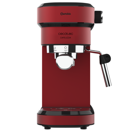 Imagen 2 Cafetera express Cafelizzia 790 Shiny de 1350 W y 20 bares. Sistema Thermoblock, vaporizador orientable y depósito de 1,2L para espressos y cappuccinos perfectos.